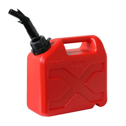 Jerry Can Fuel 5ltr 260 X 130 X 250mm; With Spout - 486506 - 486506