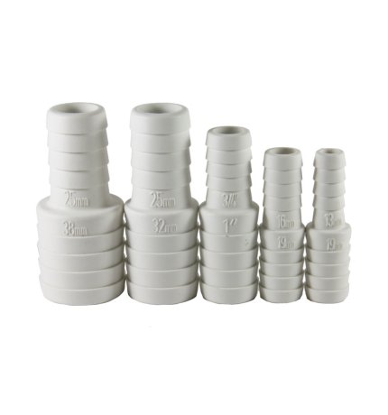 allpa plastic reducers hose connections