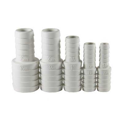 Plastic Reducer Hose Connection, &Oslash;32x25mm, White - 486643 72dpi - 486643