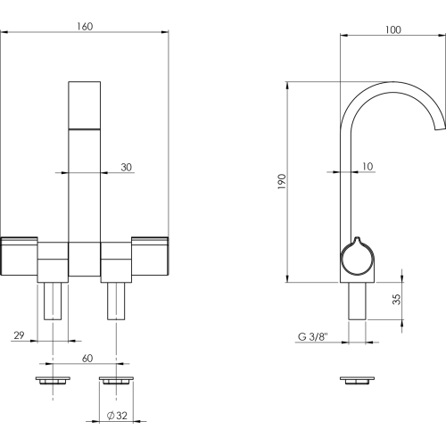 Chromed Mixer Tap - 487098 01 72dpi - 487098