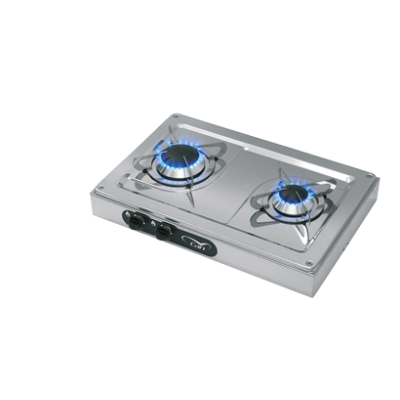 Gas Cooker Dash Mount, Burners: 1x Small/1x Medium, 440x290x90mm - 487513 72dpi - 487513