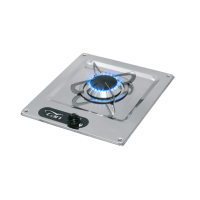 Stainless Steel Stove, Burner: 1x Medium - 487520 72dpi - 487520