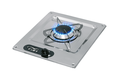 Stainless Steel Stove, Burner: 1x Medium - 487520 72dpi - 487520