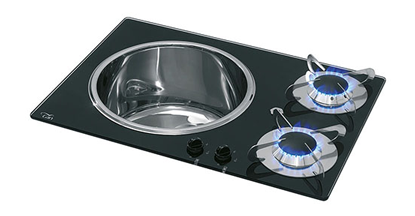 Gas-Hub Unit and Sink