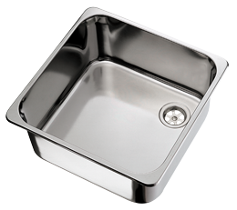 Stainless Steel Sink 360x360x150mm - 488010 72dpi - 488010