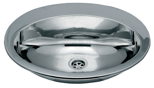 Allpa Stainless Steel Flush Mounted Sink, Oval With Tempered Glass Cover, Folding Water Tap - 488052 0 72dpi - 488035