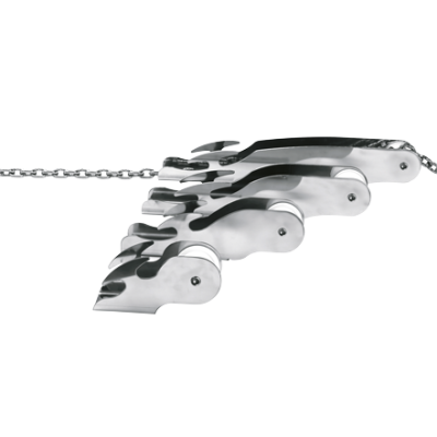 Stainless Steel Anchor Bow Roller, L=450mm, B=70, H=80mm (Fixed Model, Up To 15kg) - 489063 72dpi - 489063