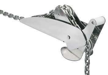 Stainless Steel Anchor Bow Roller, A=600mm, B=90mm, C=100mm (Tilting, Up To 30kg) - 489084 72dpi - 489084