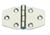 Stainless Steel Hinge, 64x37mm, &Oslash;4mm - 491000 1 1 - 491000