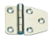 Stainless Steel Hinge, 50x37mm, &Oslash;4mm - 491300 1 - 491300