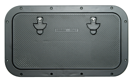Aluminum Hatch, Outer Size 350x600mm, Cut Out Size 286x537mm, Blank, Uncoated Aluminum - 494117 72dpi - 494117