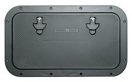 Aluminum Hatch, Outer Size 350x600mm, Cut Out Size 286x537mm, Blank, Uncoated Aluminum - 494117 72dpi - 494117