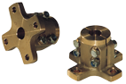 Allpa Bronze Half-Coupling (Cruciform) For Ø25mm-Shaft, Pitch Ø82,5mm, 4x Ø10mm - 518002 72dpi - 518002