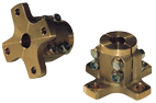 Bronze Half-Coupling (Cruciform) For &Oslash;25mm-Shaft, Pitch &Oslash;82,5mm, 4x &Oslash;10mm - 518002 72dpi - 518002