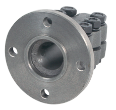 Steel Half-Coupling With Centering Ring, &Oslash;25mm-Shaft, Centre &Oslash;50mm, Pitch &Oslash;780mm (Yanmar) - 522125 - 522125