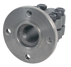 Steel Half-Coupling With Centering Ring, &Oslash;30mm-Shaft, Center &Oslash;50mm, Pitch &Oslash;78mm (Yanmar) - 522130 72dpi - 522130