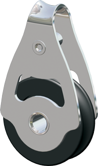 Antal Stainless Steel 316 Mini Block Series 34x6, Ball-Beared, Single U-Head Block - 5400320 72dpi - 5400320