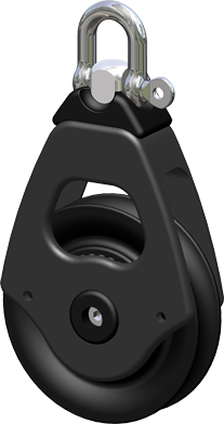 Antal Aluminum Block Series Opf-60, Ball-Beared, Swivel Block - 5400601 300dpi - 5400601