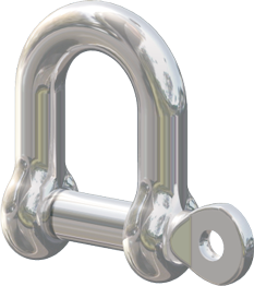 Antal Stainless Steel Shackle (&Oslash;8mm) For 2 & 3-Sheave Opf-60 & 70 Blocks - 54008ss 72dpi - 54008SS