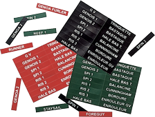 Antal Set Of 54 Indication Stickers (English) (For Cam 611) - 540513 e 72dpi - 540513/E