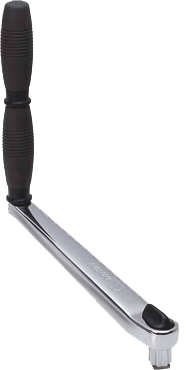 Chromed Winch Handle, L=250mm, Weight 1,53kg, Double Grip - 542033 - 542033
