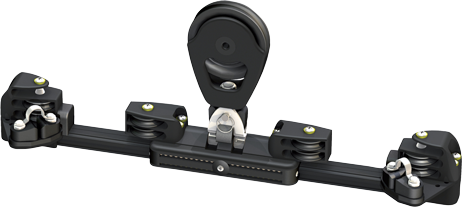 Antal Aluminum Ball-Beared Traveler Car Type 150 (For Leech Line) With Car Control - 544154 72dpi - 544154