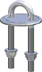 Antal Stainless Steel U-Bolt For Block Series Opf-70 - 547108 72dpi - 547108