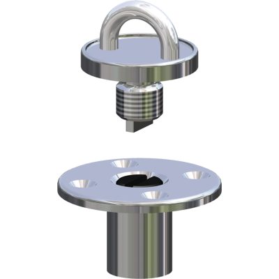 Antal Stainless Steel Screwed Deck Eye, For Block Series Opf-60 - 547306 - 547306