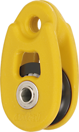 Antal Plastic Mini Snatch Block, Yellow - 549030 y 72dpi - 549030/Y