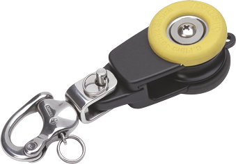 Antal Aluminum Snatch Snap Block With Rubber Protection - 549040 sn 72dpi - 549040/SN