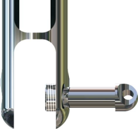Antal Stainless Steel 'Nitronic 50' Twin Halyard Block, Line &Oslash;8-10mm, Swl 1300kg - 54h020 02 72dpi500x500x0 - 54H020