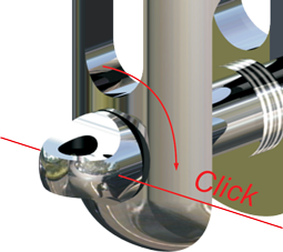 Antal Stainless Steel 'Nitronic 50' Twin Halyard Block, Line &Oslash;10-12mm, Swl 2200kg - 54h030 03 72dpi - 54H030