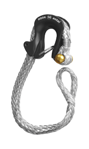 Antal Aluminum Low Friction Hook (With Snap Hook), Swl 2200kg, Loop Breaking Load 6600kg - 54hk16 72dpi - 54HK16