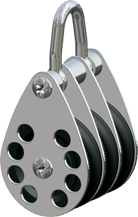 Antal Stainless Steel 316 Block Series 65, Ball-Beared, Triple Block - 54s0605 72dpi - 54S0605