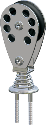 Antal Stainless Steel 316 Block Series 65, Ball-Beared, U-Bolt Block - 54s0613 72dpi - 54S0613