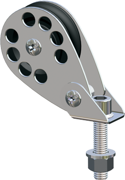 Antal Stainless Steel 316 Block Series 65, Ball-Beared, Stand-Up Block - 54s0616 72dpi - 54S0616