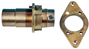 Bronze Outer Bearing With Contraflens, For Propeller Shaft &Oslash;20mm & Tube &Oslash;35mm - 562019 - 562019