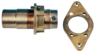 Bronze Outer Bearing With Contraflens, For Propeller Shaft &Oslash;60mm & Tube &Oslash;80mm - 562027 72dpi - 562027