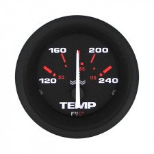 Amega Domed Water Temperature Meter 120-240&deg;F (Sw) - 57904e - 57904E