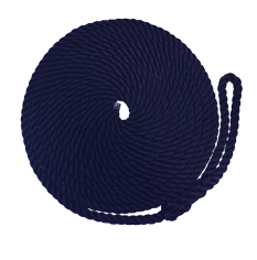 Braided Mooring Rope With Eye Made Of Polypropylene, &Oslash;14mm, L=10000mm, Blue - 60080452 72dpi 1 1 1 - 61410002