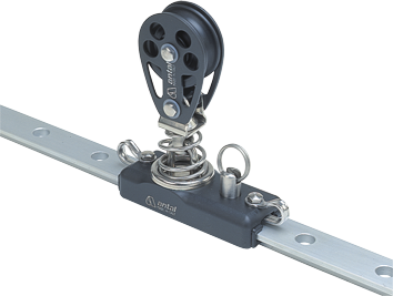 Antal Aluminum Genua Car 26x4, With Mount-On Block &Oslash;45mm, With Stainless Steel Stand-Up Spring - 621452 72dpi - 621452