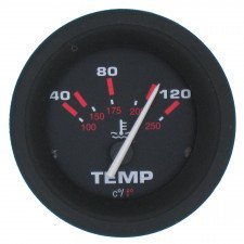 Amega Domen Water Temperature Meter 40-120&deg;C (Vdo) - 62159e - 62159E