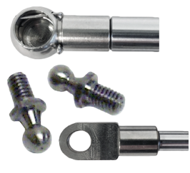 Spare Stainless Steel Eye Nut 316 M8 For Gas Spring (Set Of 2) - 64gs62920 - 269001
