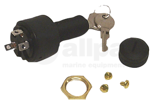 Sierra Polyester Ignition Switch, 3 Magneto, Off-Run-Start, Max Wall Thickness 16mm, 5-Terminals - 64mp39200 0 72dpi 1 - 64MP39760