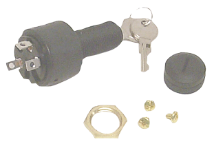 Sierra Polyester Ignition Switch, 3-Conventional, Off-Run-Start (Continuous), Max Wall Thickness 28.6mm, 3-Terminals - 64mp39200 72dpi - 64MP39200
