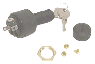 Sierra Polyester Ignition Switch, 3-Conventional, Off-Run-Start (Continuous), Max Wall Thickness 28.6mm, 3-Terminals - 64mp39200 72dpi - 64MP39200