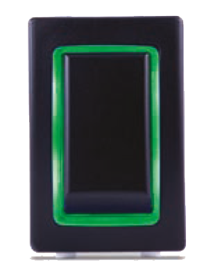 Sierra waterproof HALO switches - green