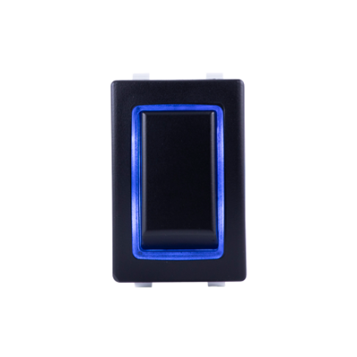 Sierra Waterproof (Ip68) Halo Permanently Lit Switch; Led Blue, Spst, (On)-Off - 64rk40620b 72dpi - 64RK40620B