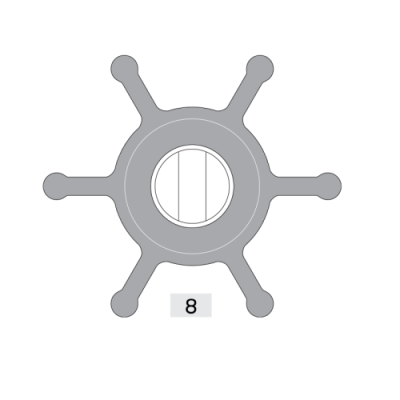 Johnson Pump Impeller 1026b-1 - 66091026b 1 72dpi500x500x0 - 66091026B-1