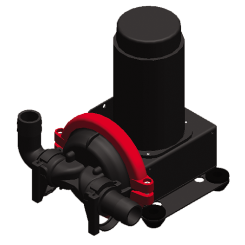 Johnson Pump Viking Power 16, Bilge-, Wastepump, 12v/2,3a, 19l/Min, Connection 1" & 3/4" Hose, 1/2" Bsp - 66101335003 03 72dpi500x500x0 - 66101335003